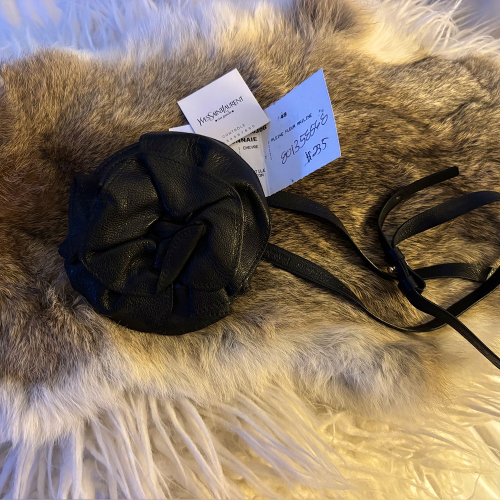 Yves Saint Laurent Black Rare Waist Purse
Vintage in New Condition/Never Worn